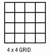 Image result for 4x4 Square Template