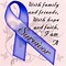 Image result for Colon Cancer Ribbon Quotes