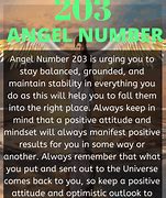 Image result for 203 Angel Number