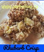 Image result for Rhubarb Crisp