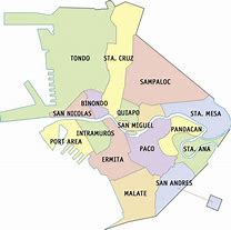 Image result for Manila District Map