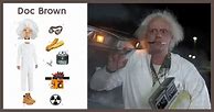 Image result for Doc Brown Costume Adult