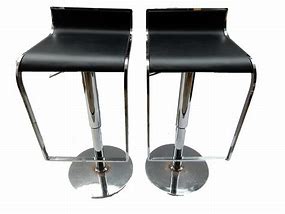 Image result for Chrome Double Ring Swivel Bar Stools