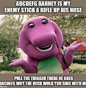 Image result for Barney Meme