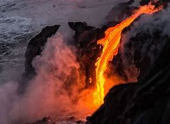 Image result for Lava Forming New Island in Ocean