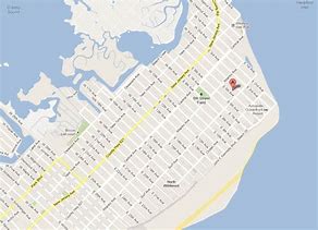 Image result for Map of Wildwood NJ Shore Line