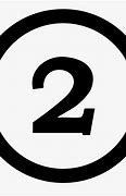 Image result for Number Two Circle