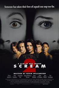 Image result for Scream 2 Movie Posters 1012X1012