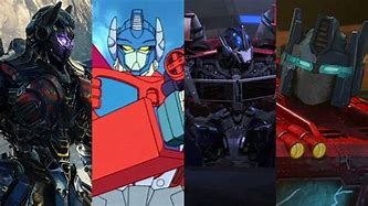 Image result for Optimus Prime Versions