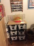 Image result for 6 Drawer Wire Cart