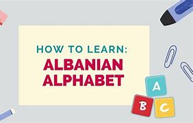 Image result for Albanian Alphabet