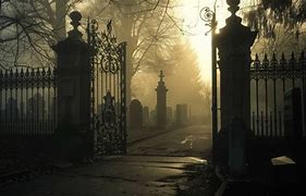 Image result for Foggy Graveyard