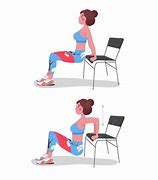 Image result for Chair Push-ups