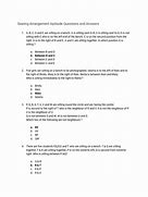 Image result for Seating Arrangement 20 Questions