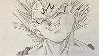 Image result for Majin Vegeta Drawing