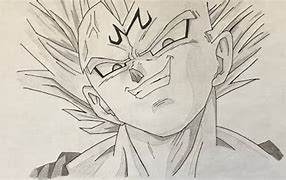 Image result for How to Draw Majin Vegeta Easy