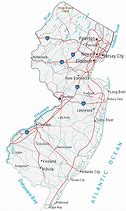 Image result for New Jersey Black and White Map