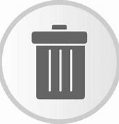 Image result for Custom Trash Bin Icon