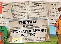 Image result for Newspaper Article KS1