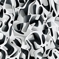 Image result for Black and White Abstract Shapes