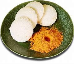 Image result for Idli and Podi