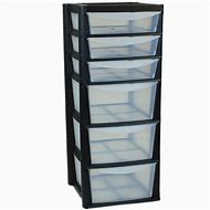 Image result for Plastic Tower Storage Drawers