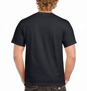 Image result for Men's Plain Black T-Shirt