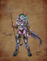 Image result for Nigh Elf Warrior