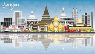 Image result for Yangon TimeCity Cartoon Wallpaper