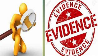 Image result for Evidence Meaning