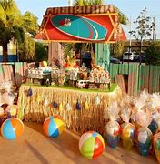 Image result for Summer Beach Party Decorations