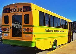 Image result for Green School Buses