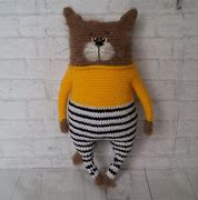 Image result for Crochet Cat Stuffy