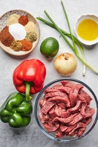 Image result for Chuck Eye Steak Sheet Pan Fajitas