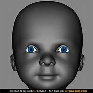 Image result for Free 3D Model of Baby Head