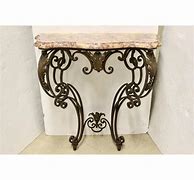 Image result for Wall Mounted Demilune Table