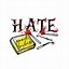 Image result for Hate Logo