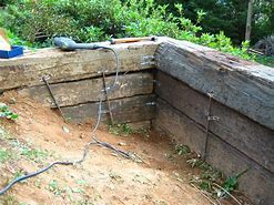 Image result for Railroad Tie Garden Bed