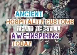 Image result for Ancient Hospitality and Tourism