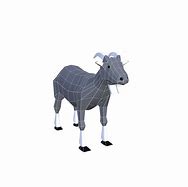 Image result for Cartooon 3D Fluffy Goat