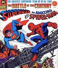 Image result for Superman vs Spider-Man Comic Book