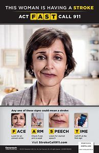 Image result for AHA Stroke Awareness Poster