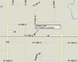 Image result for Garland Utah City Map