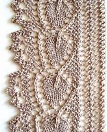 Image result for Knit Leaf Lace Pattern