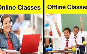 Image result for Online Vs. Offline Classes Memes