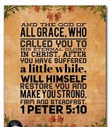 Image result for 1 Peter 5:10 NIV