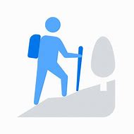 Image result for Hiking Trail Icon