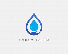 Image result for Water Drop On Hand Logo Design Circle