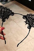 Image result for Brown Cat Ears Headband