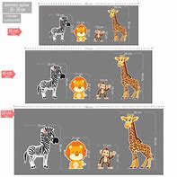 Image result for Wooden Jungle Animals